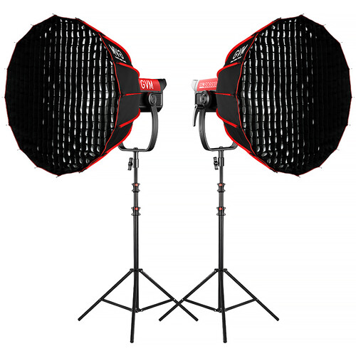 GVM Pro SD650B Bi-Color LED Monolight (2-Light Kit)