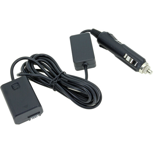 GyroVu Car Lighter to Sony NP-FW50 Battery Adapter Cable (40