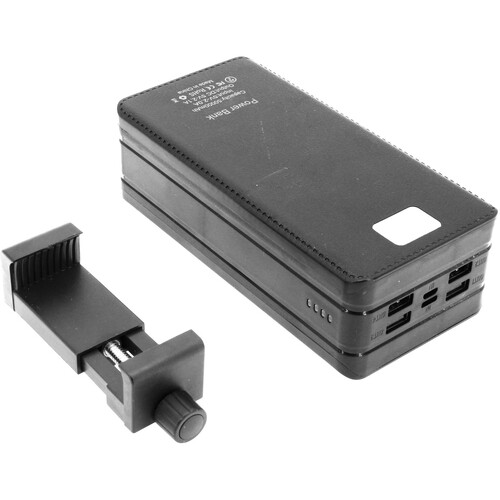GyroVu 50000mAh Power Bank with Built-In Solar Battery Charger & 1/4-20 Mount
