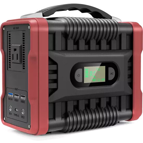 GyroVu High Capacity 60000mAh Power Bank with 200W / 110V Inverter