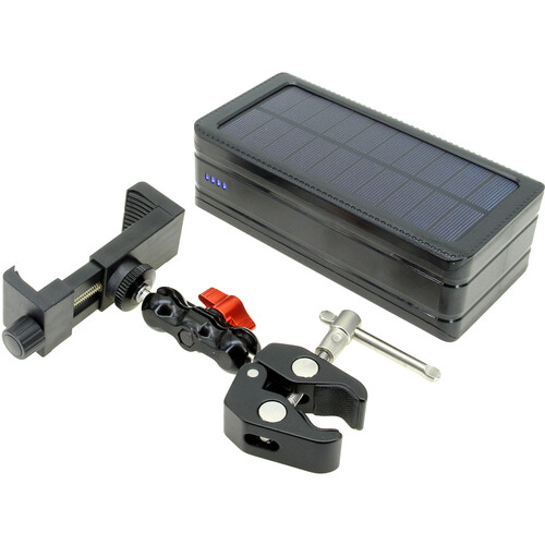 GyroVu 50000mAh Power Bank with 360 Degree Clamp Mount