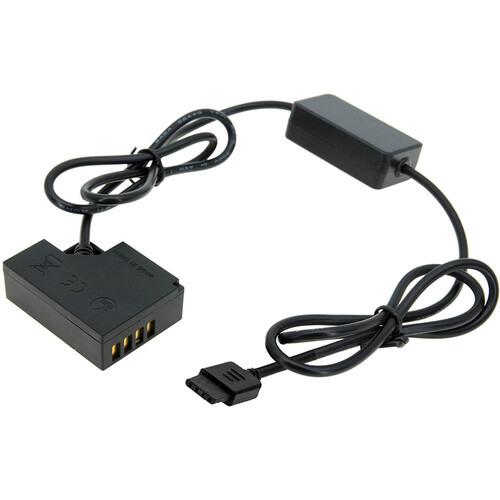 GyroVu DJI Ronin-S DC to Fujinon NP-W126S Dummy Battery Adapter Cable (12