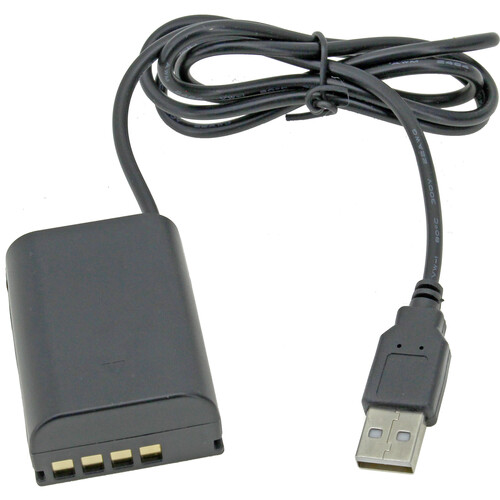 GyroVu USB to Olympus BLX-1 Dummy Battery Cable (40