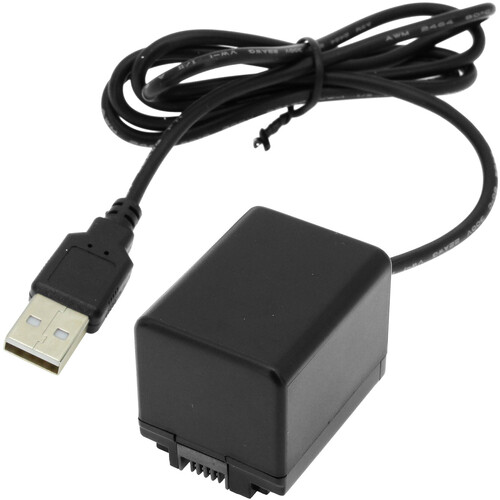 GyroVu USB Type-A to Canon BP-727 Dummy Battery Cable (40