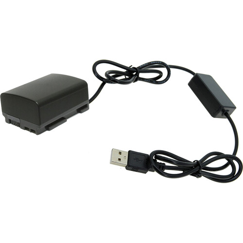 GyroVu USB to Canon BP-828 Dummy Battery Cable (40