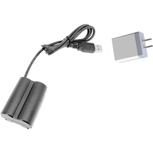 GyroVu USB to FUJIFILM NP-W235 Dummy Battery Intelligent Cable&nbspwith 3.1A Power Supply (40