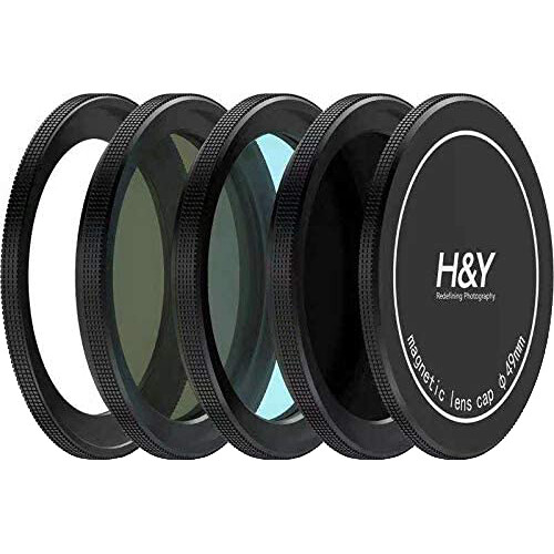 H&Y Filters Magnetic Filter Kit for FUJIFIULM X-100V (Black)