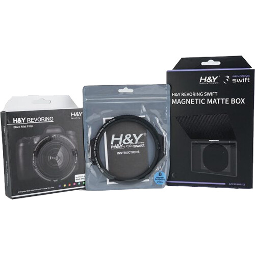 H&Y Filters Swift Filmmaking Starter Set (Black Mist 1/8 67-82mm)