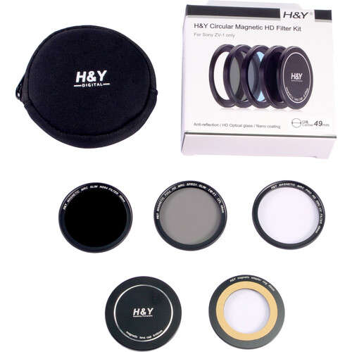 H&Y Filters Magnetic Filter Kit For Sony ZV-1
