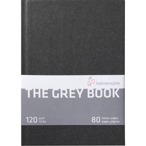Hahnemuhle The Gray Book (A4 Size Anthracite 40 Sheets)