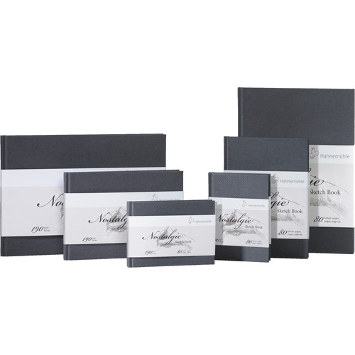 Hahnemuhle Landscape Nostalgie Sketch Book (Black Cover A6 40 Sheets)