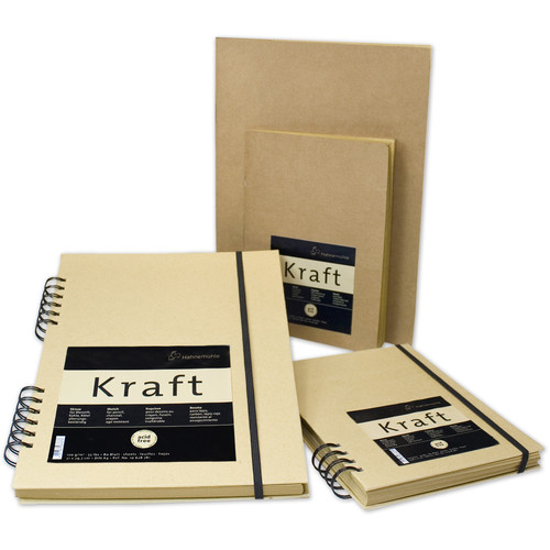 Hahnemuhle Kraft Paper Sketch Book (Ochre Cover A5 80 Sheets)
