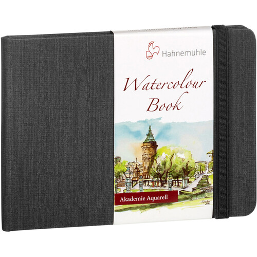 Hahnemuhle Watercolor Book (A5 Landscape Anthracite 30 Sheets)