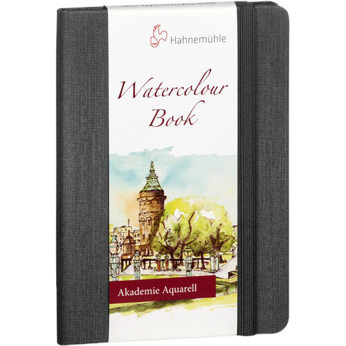 Hahnemuhle Watercolor Book (A6 Portrait Anthracite 30 Sheets)