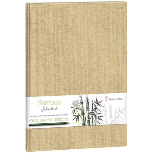 Hahnemuhle Bamboo Sketch Book (Beige Cover A4 64 Sheets)