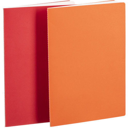 Hahnemuhle Sketch & Note Booklet Bundle (Cerise and Paprika Covers A4 20 Sheets Each)
