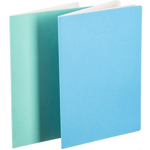 Hahnemuhle Sketch & Note Booklet Bundle (Delphinium and Menthe Covers A4 20 Sheets Each)