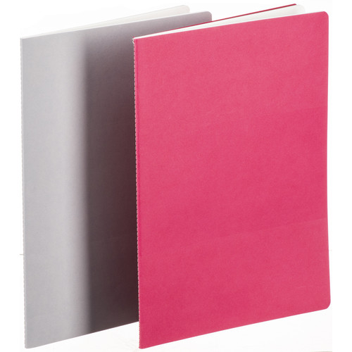 Hahnemuhle Sketch & Note Booklet Bundle (Laurier and Fuchsia Covers A4 20 Sheets Each)