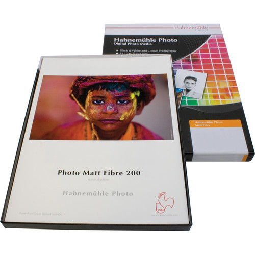 Hahnemuhle Matte Fibre 200 Inkjet Photo Paper (11 x 17