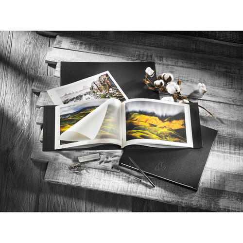 Hahnemuhle Linen Album Cover Set (Black 13.5 x 12.5