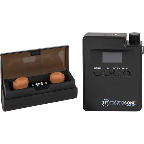 Halter Technical Microsone Discreet Audio Monitoring System (Dark Skin Tone 174 to 217 + 470 to 608 MHz)