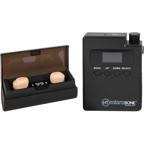 Halter Technical Microsone Discreet Audio Monitoring System (Light Skin Tone 174 to 217 + 470 to 608 MHz)