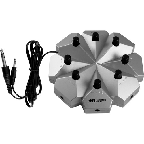 HamiltonBuhl Jackbox 8 Position Stereo/Mono with Volume Control