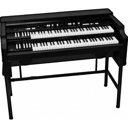 Hammond Porta-B Dual 61-Key Portable Organ with Stand (Limited Edition Black Satin)