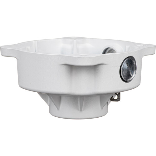 Hanwha Vision SBP-302CMBW Back Box for SBP-302CMW Pendant Mount (White)