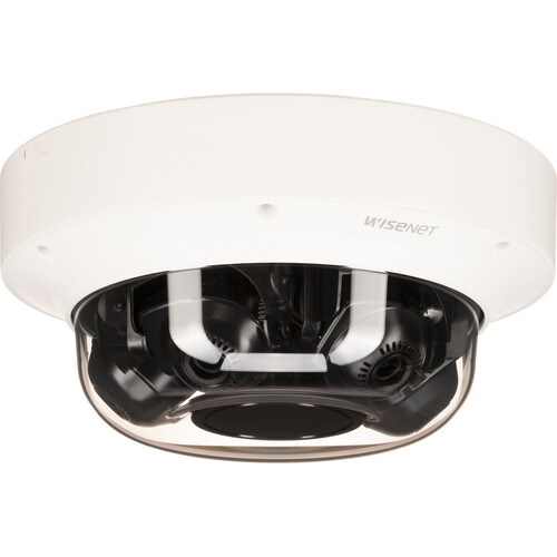 Hanwha Vision WiseNet P Series PNM-9084QZ1 8MP Outdoor 4-Sensor PTRZ Network Dome Camera