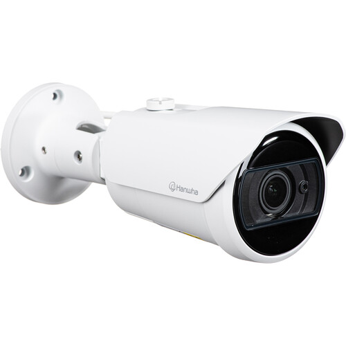 Hanwha Vision QNO-C8083R 5MP AI IR Bullet Camera with 3.2-10.2mm Lens