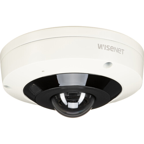 Hanwha Vision WiseNet X Series XNF-8010RV 6MP Outdoor Network Fisheye Dome Camera with Night Vision (RJ45)