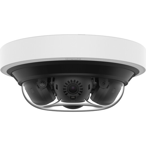 Hanwha Vision PNM-C16013RVQ 16MP Multi-Sensor Outdoor Multidirectional Network Mini Dome Camera with Night Vision