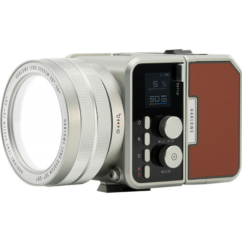 Harlowe Mini Max Bi-Color LED Monolight Standard Kit (Brown Faux Leather)