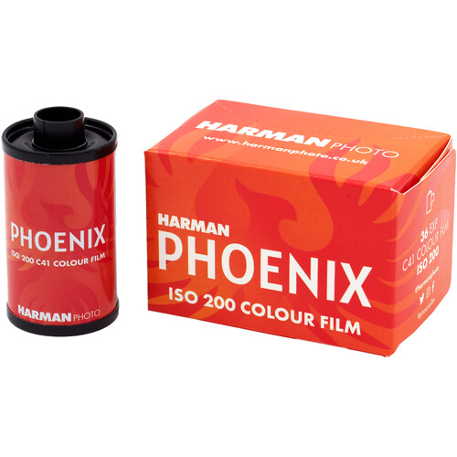 HARMAN technology Phoenix 200 Color Negative Film (35mm Roll Film 36 Exposures)