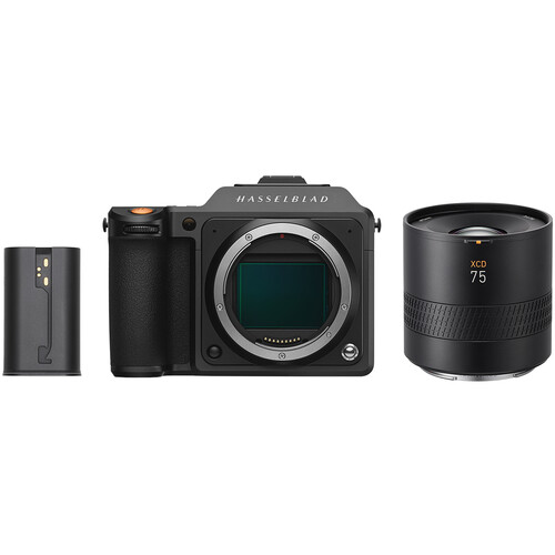 Hasselblad X2D 100C Medium Format Mirrorless Camera with 75mm f/3.4 P Lens