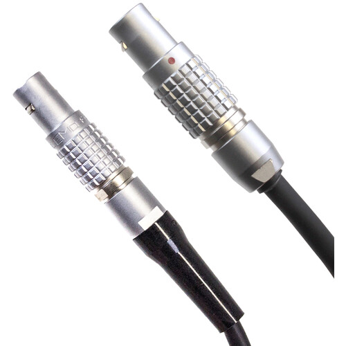Hawk-Woods 6-Pin LEMO Male to 4-Pin LEMO Female Straight Power Cable for Ronin 2 (11.8
