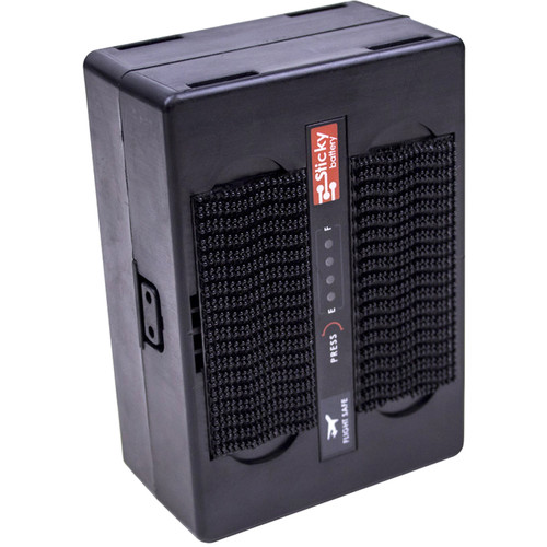 Hawk-Woods 2x ST-75 Sticky Batteries with 2-Ch Charger Holder & CLB-MOV Adapter