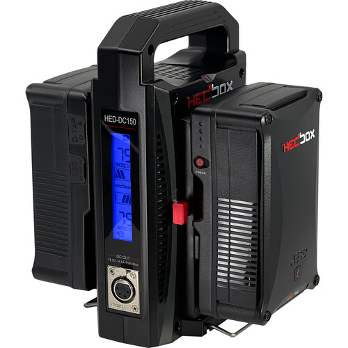 Hedbox PROBANK 2L 390Wh Power Bank Kit with 2 x NERO L V-Mount Batteries