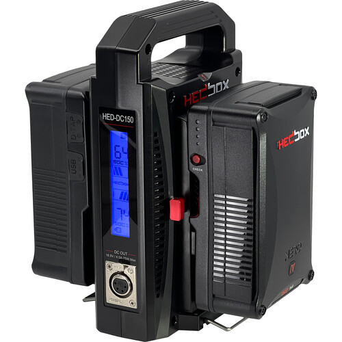Hedbox PROBANK 2M 300Wh Power Bank Kit with 2 x NERO M V-Mount Batteries