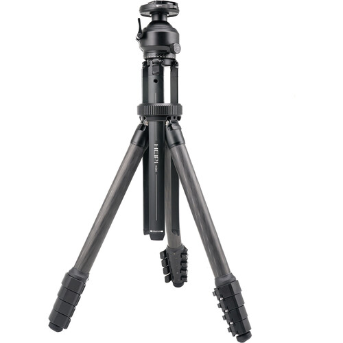 Heipi W28S-Q 3-in-1 Carbon Fiber Tripod with KF50-Q Ball Head (V2)