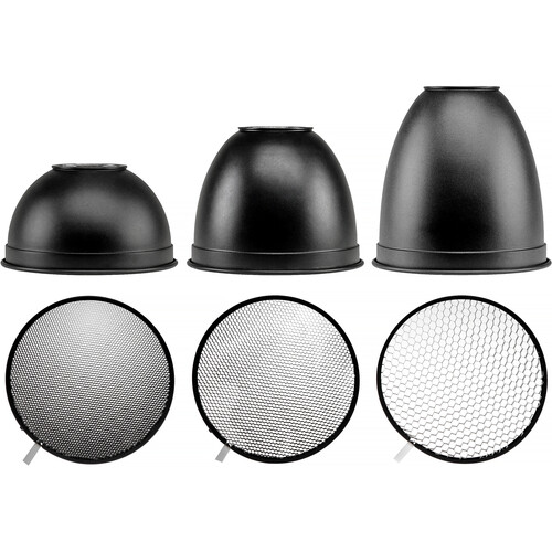 Hensel Reflector and Grid Kit (9