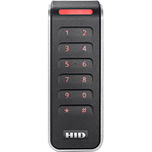 HID Signo 20K Mullion-Mount Reader with Keypad (Terminal Connection)
