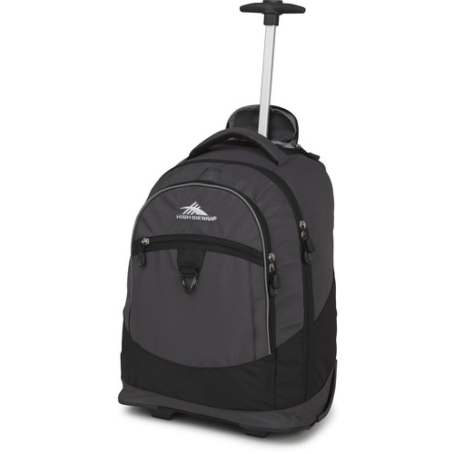 High Sierra Chaser Wheeled Backpack (Mercury / Black) 53990-3958