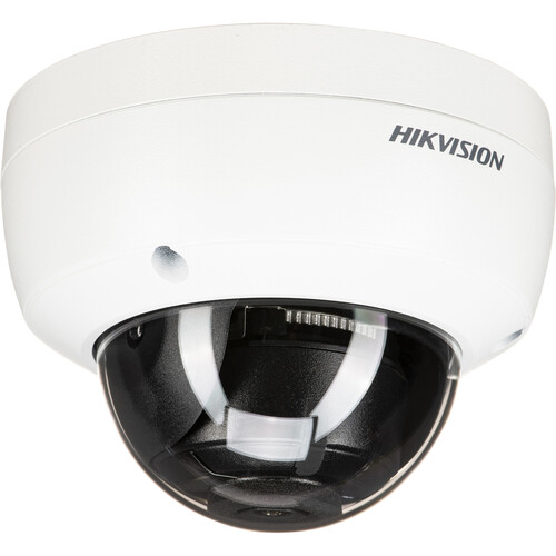Hikvision AcuSense PCI-D18F4S 8MP Outdoor Network Dome Camera with Night Vision & 4mm Lens (White)