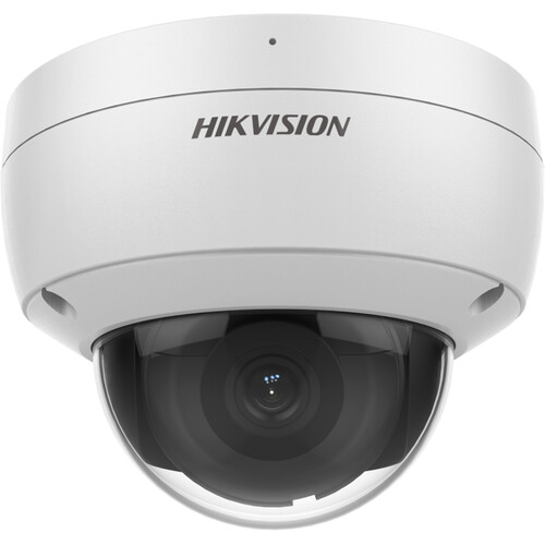 Hikvision AcuSense DS-2CD2183G2-IU 8MP Outdoor Network Dome Camera with Night Vision & 2.8mm Lens (White)