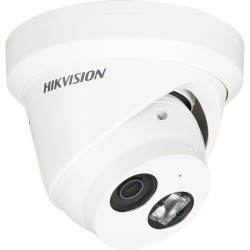 Hikvision AcuSense DS-2CD2343G2-IU 4MP Outdoor Network Turret Camera with Night Vision & 4mm Lens (White)