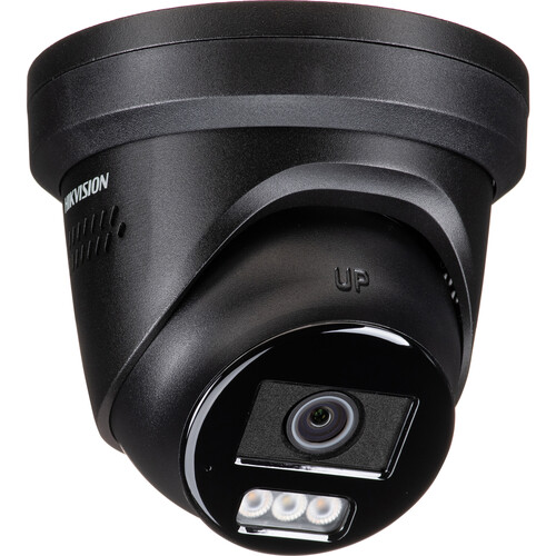 Hikvision ColorVu DS-2CD2347G2-LSU/SL 4MP Outdoor Network Turret Camera with 2.8mm Lens (Black)
