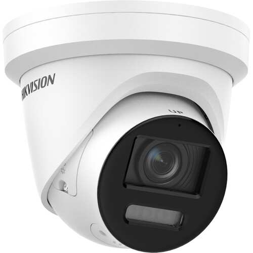 Hikvision ColorVu DS-2CD2387G2-LSU/SL 8MP Outdoor Network Turret Camera with 2.8mm Lens (White)