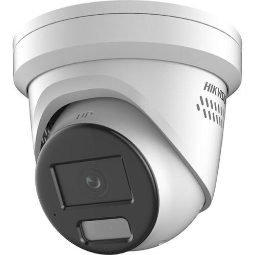 Hikvision ColorVu DS-2CD2387G2-LSU/SL 8MP Outdoor Network Turret Camera with 4mm Lens (White)